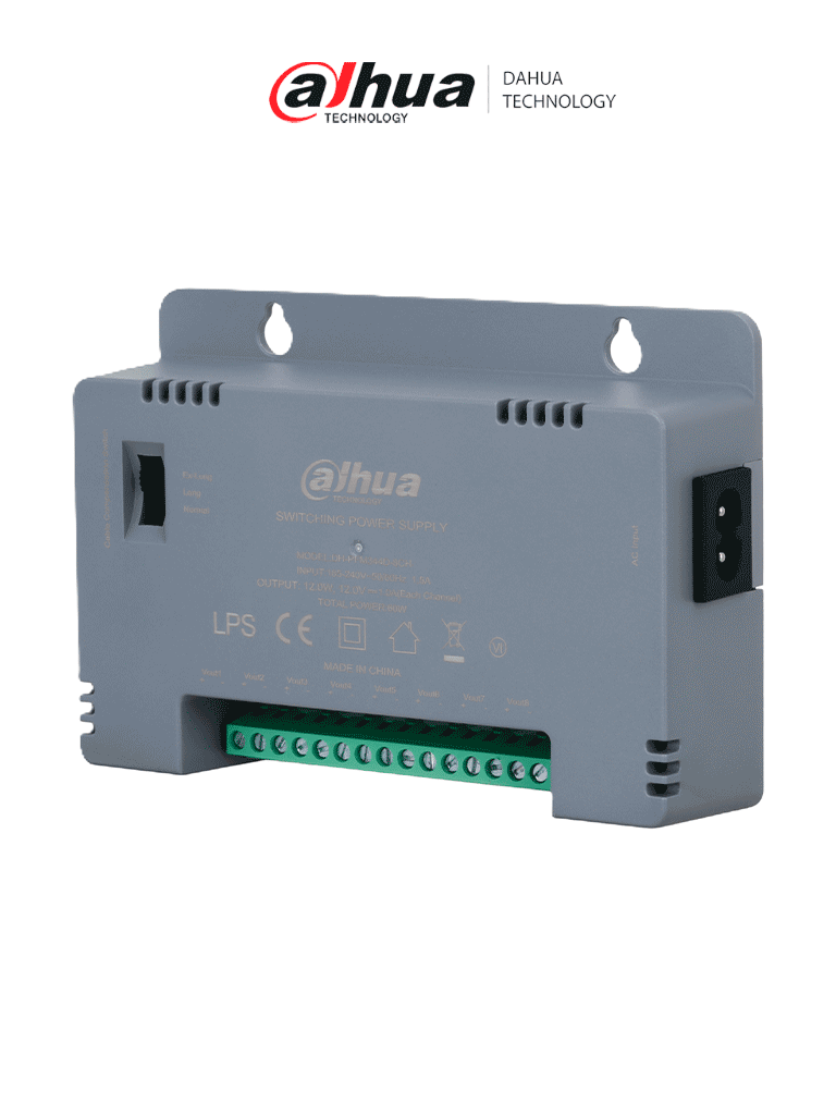 DAHUA DH-PFM344D-8CH-US - Fuente de Poder con Distribuidor para 8 Canales/12 vcd 4 Amperes/ Voltaje de Salida Ajustable de 12, 13.5 y hasta 15 vdc/ Protección de Voltaje/ Protección contra fuego V-0/ Certificación FCC/ #LoNuevo DAHUA DH-PFM344D-8CH-US - Fuente de Poder con Distribuidor para 8 Canales/12 vcd 4 Amperes/ Voltaje de Salida Ajustable de 12, 13.5 y hasta 15 vdc/ Protección de Voltaje/ Protección contra fuego V-0/ Certificación FCC/ #LoNuevo